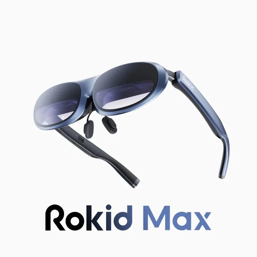 Rokid Max AR 3D Ʈ Ȱ, ũ OLED ȭ, ޴ ġ PS5 Xbox PC VR ο, 215 ġ ִ 50  FoV 